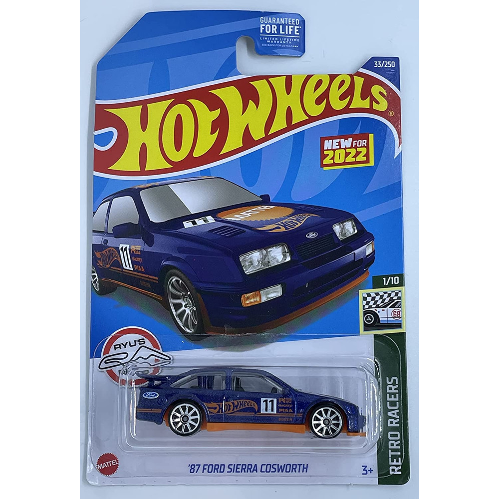 a*7様 Hotwheels STH 87 Ford Sierra Coswor Машинка Hot Wheels '87 Ford Sierra Cosworth (2022 Базовая - Retro